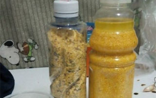 <b>图解自制野钓酒泡玉米碎窝料配方</b>